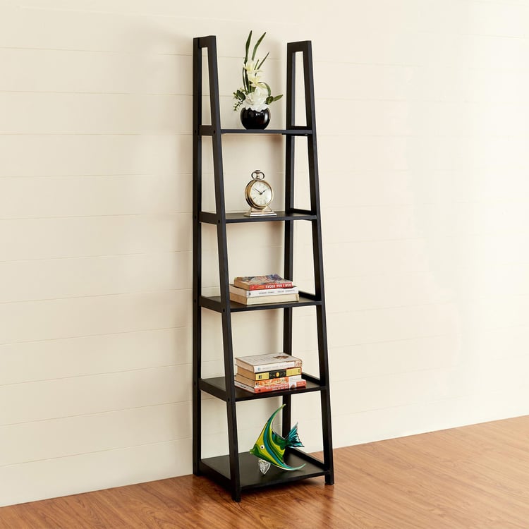 Frost Nxt 5-Tier Book Shelf - Black