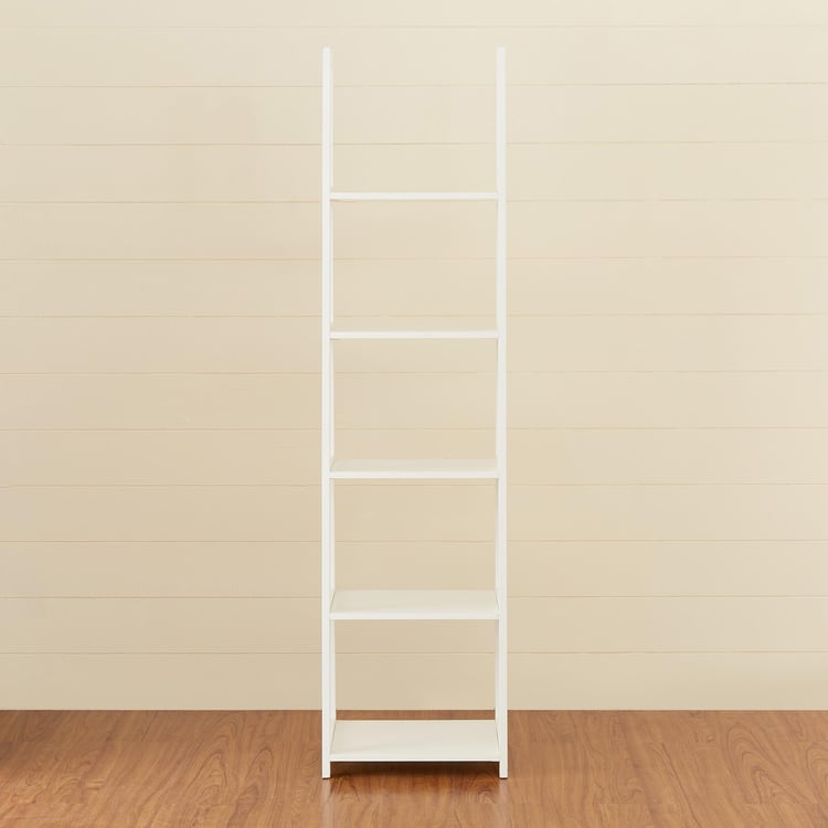 Frost Nxt 5-Tier Book Shelf - White