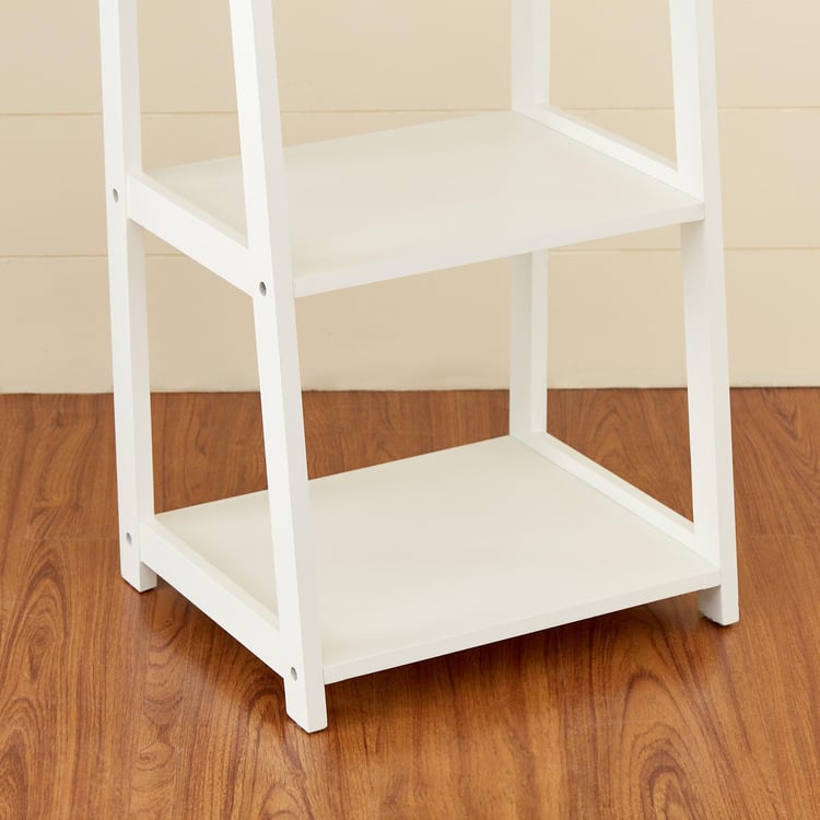 Frost Nxt 5-Tier Book Shelf - White