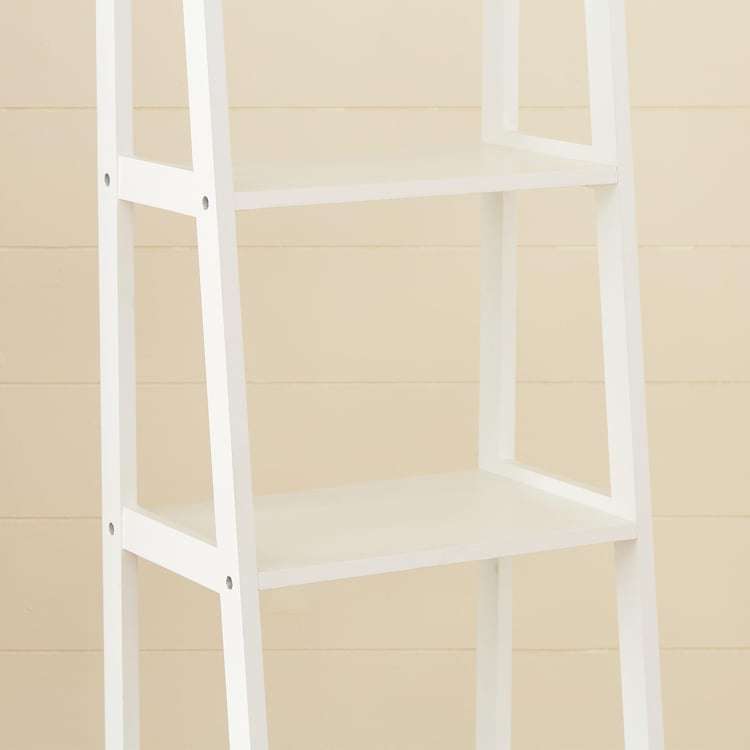 Frost Nxt 5-Tier Book Shelf - White