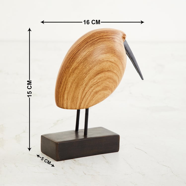Splendid Polyresin Bird Figurine