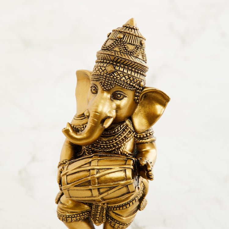 Tranquil Polyresin Ganesha Figurine