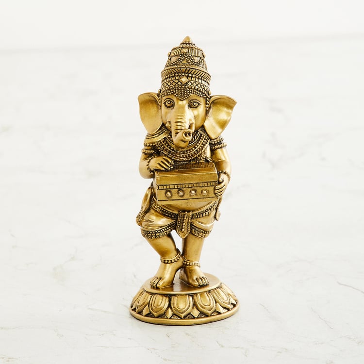 Tranquil Polyresin Ganesha Figurine