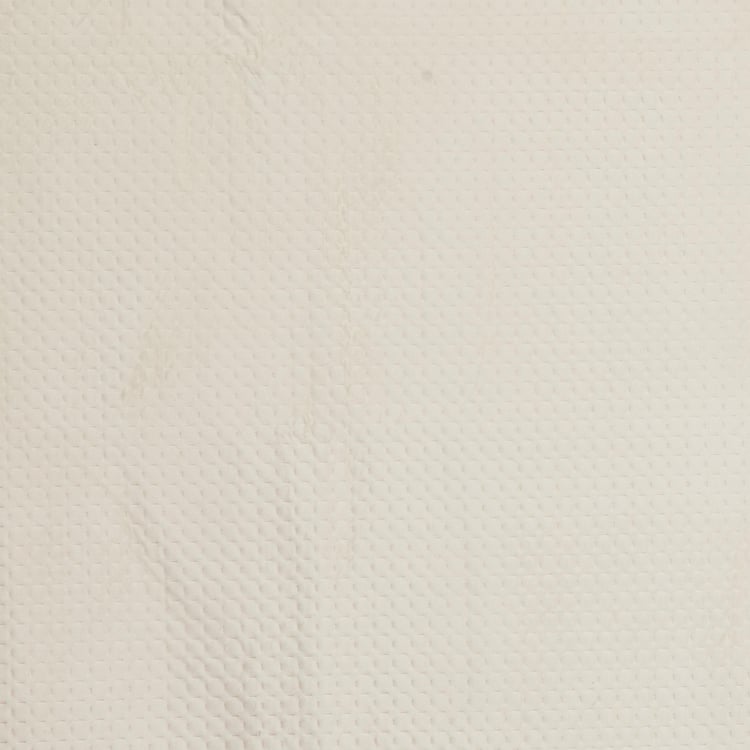 Marshmallow Off-White Pin Sonic Double Bed Quilt - 220x240cm