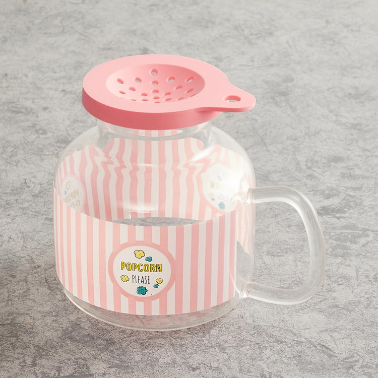 Bakers Pride Glass Jug with Silicone Lid - 2.3L