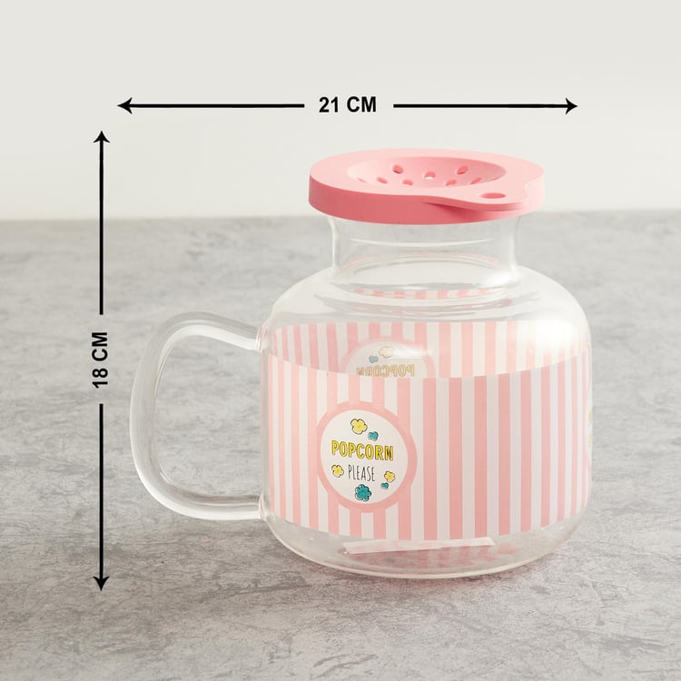Bakers Pride Glass Jug with Silicone Lid - 2.3L