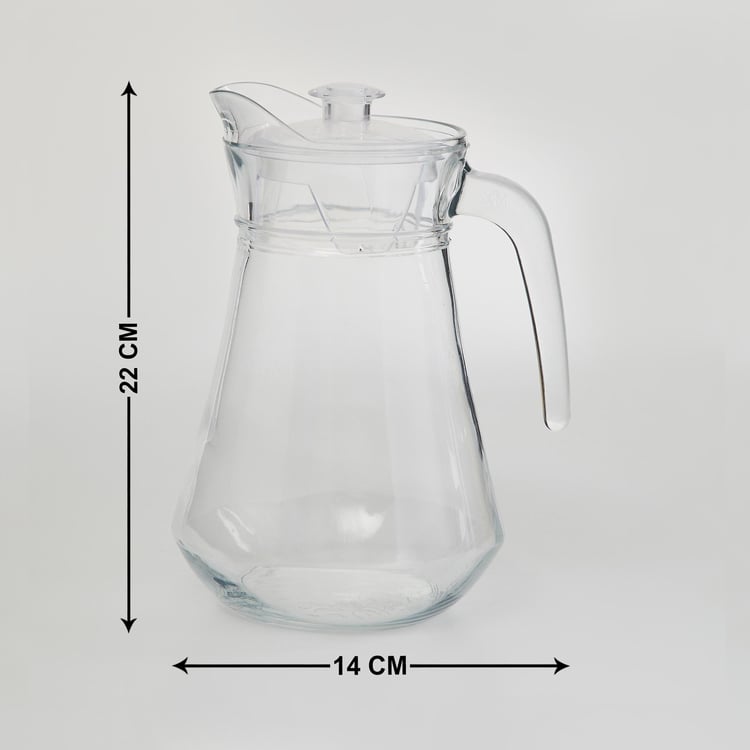 Wexford Wine Essentials Glass Pitcher with Lid - 1.25L