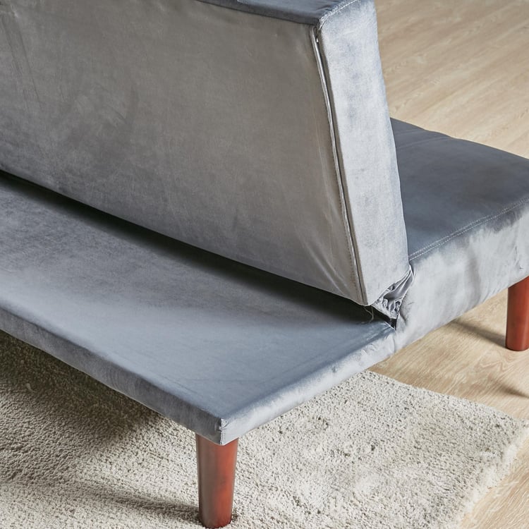 Magnum Fabric 3-Seater Sofa Bed - Grey