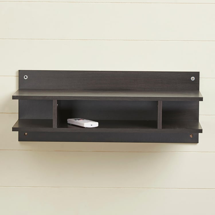 Helios Arvis Floating TV Shelf - Brown