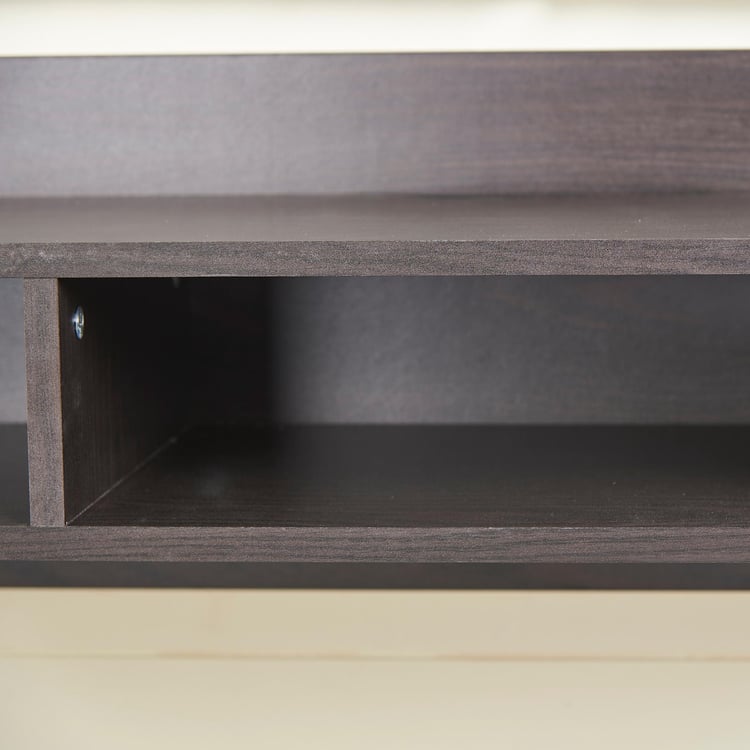 Helios Arvis Floating TV Shelf - Brown