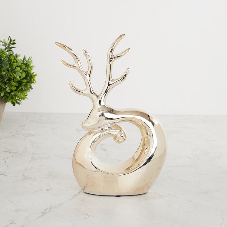 Corsica Brighton Stoneware Deer Figurine