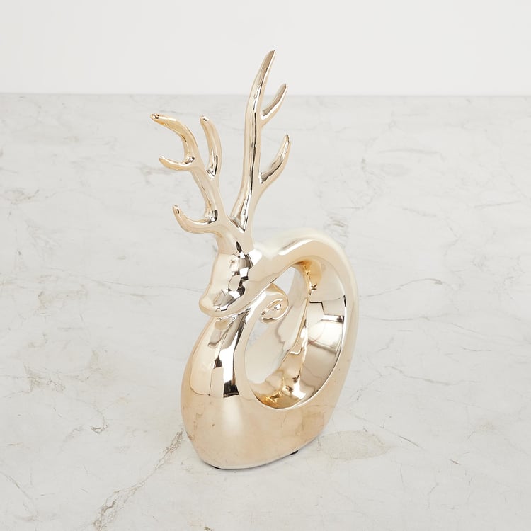 Corsica Brighton Stoneware Deer Figurine