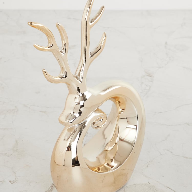 Corsica Brighton Stoneware Deer Figurine