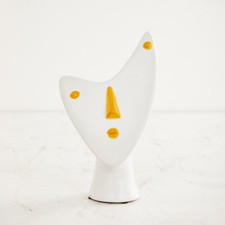 Splendid Face Figurine-14 X 25.5 Cm