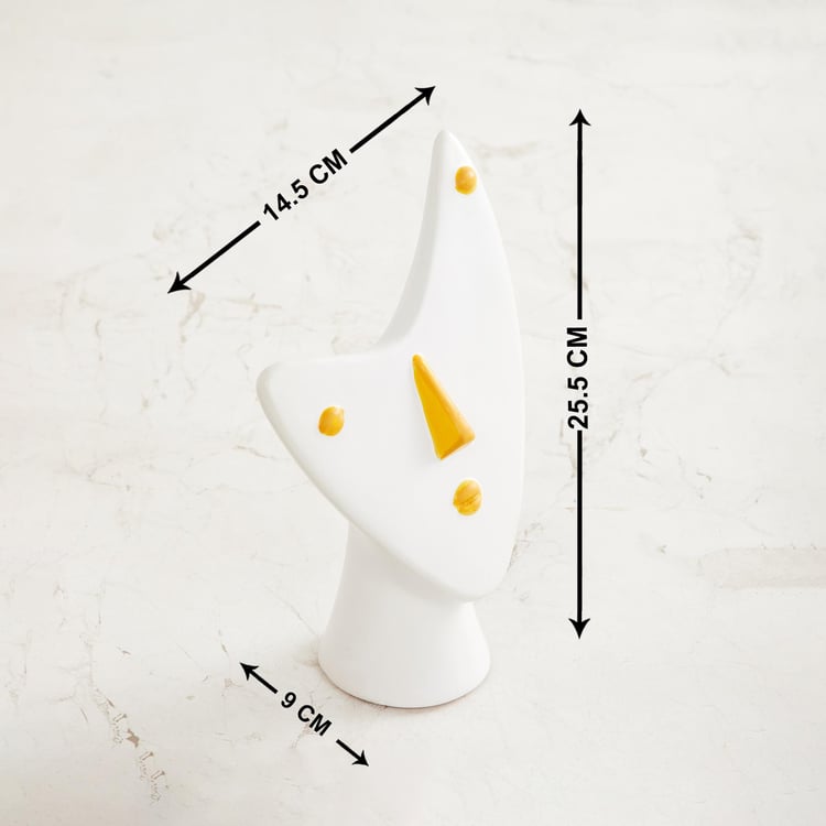 Splendid Face Figurine-14 X 25.5 Cm