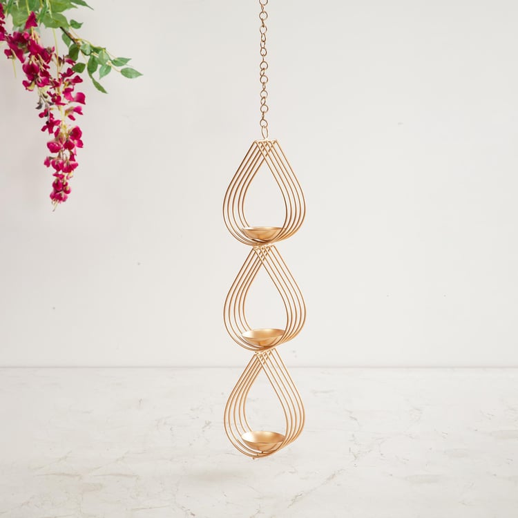 Fiesta Leon Vertical Drop Hanging T-Light Holder