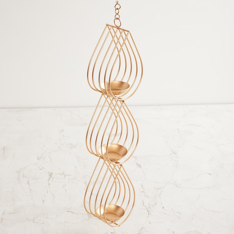 Fiesta Leon Vertical Drop Hanging T-Light Holder