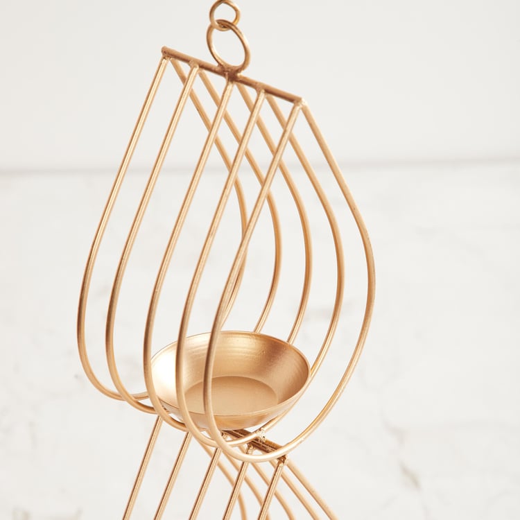 Fiesta Leon Vertical Drop Hanging T-Light Holder