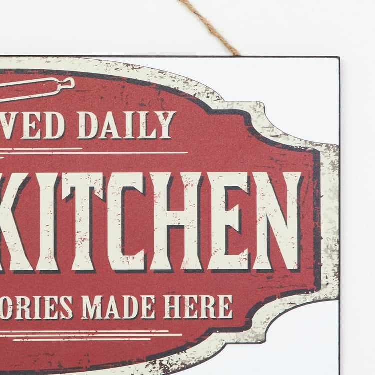 Garnet Quote on Mom's Kitchen Picture Frame - 18 x 35 cm