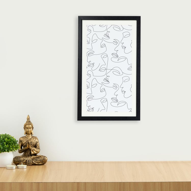 Get The Look Face Picture Frame - 30 x 50 cm