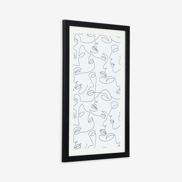 Get The Look Face Picture Frame - 30 x 50 cm