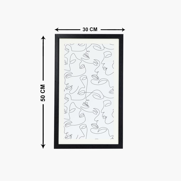 Get The Look Face Picture Frame - 30 x 50 cm