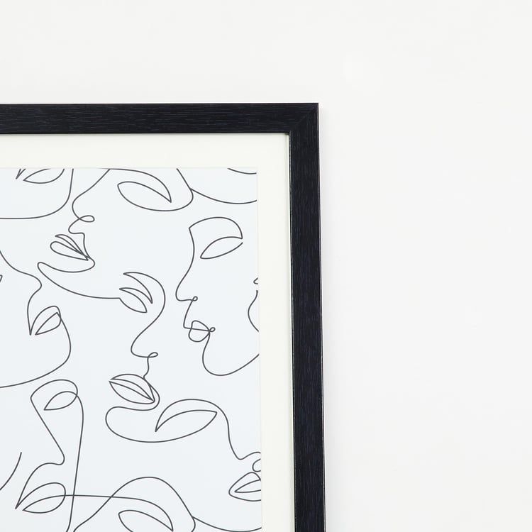 Get The Look Face Picture Frame - 30 x 50 cm