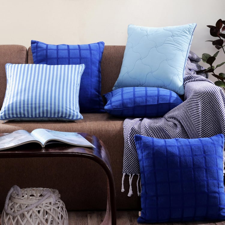 MASPAR Fuzzy Box Cushion Cover - Set of 5 Pcs - 45 x 45 cm