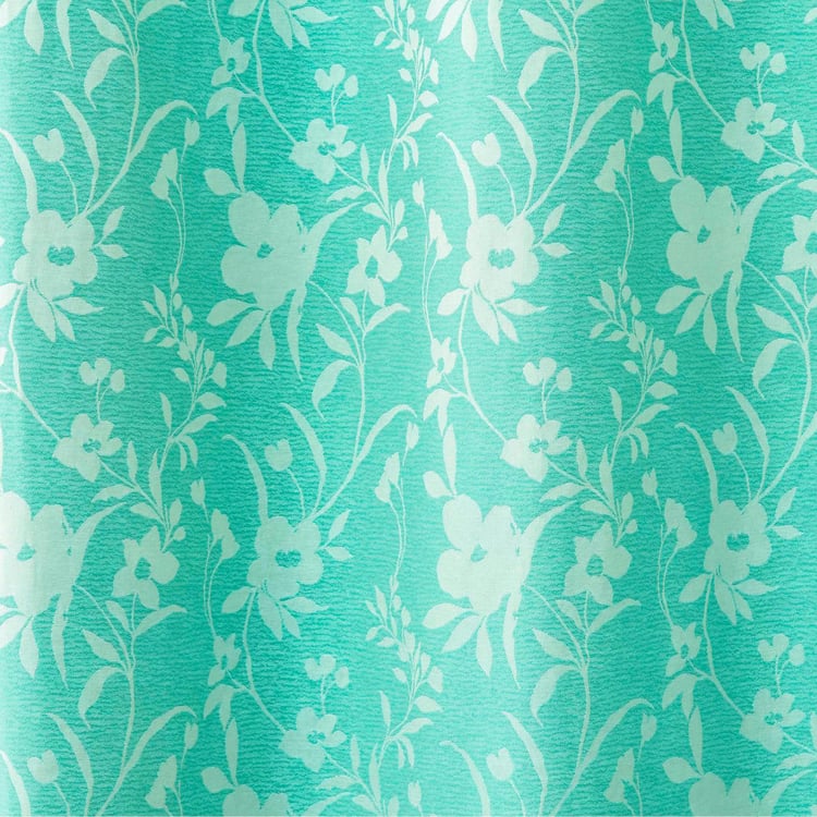 Medley Teal  Blackout Door Curtain - 1.10x 2,25m