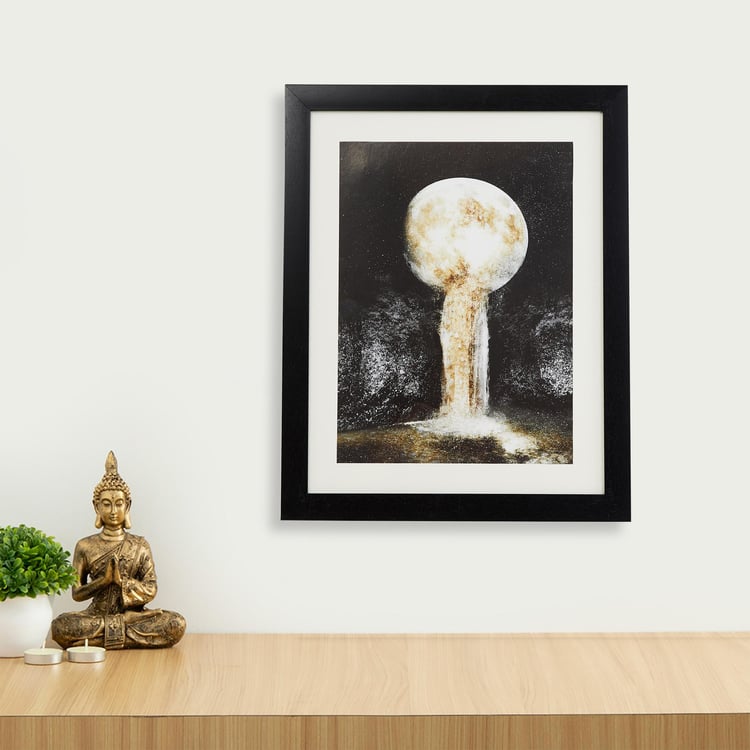Fiesta Canvas Moon Picture Frame - 40 x 50 cm