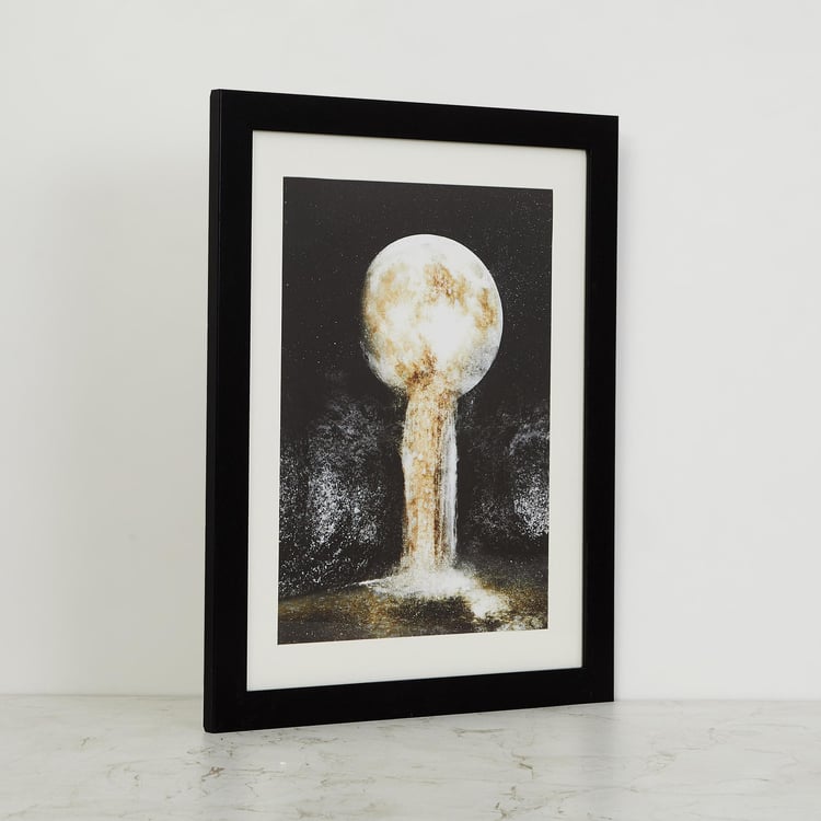 Fiesta Canvas Moon Picture Frame - 40 x 50 cm