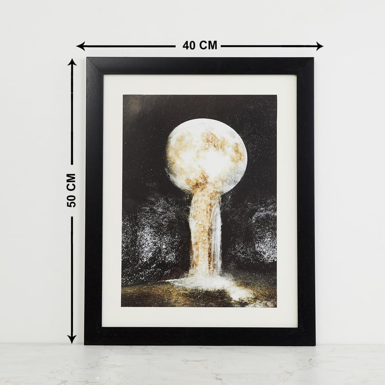 Fiesta Canvas Moon Picture Frame - 40 x 50 cm