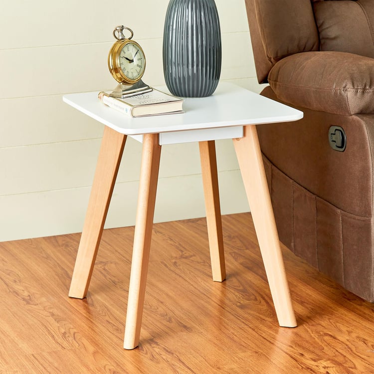 Meadow End Table - White