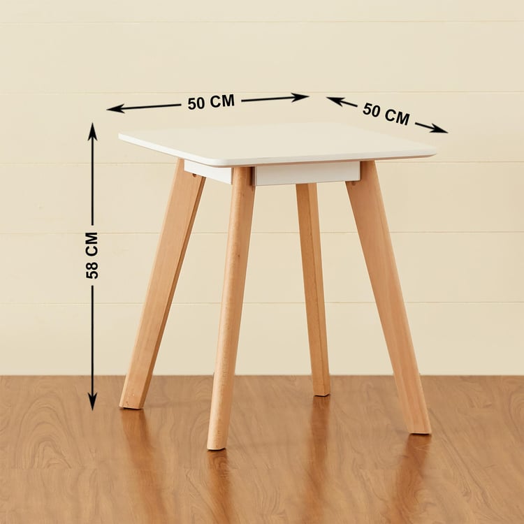 Meadow End Table - White