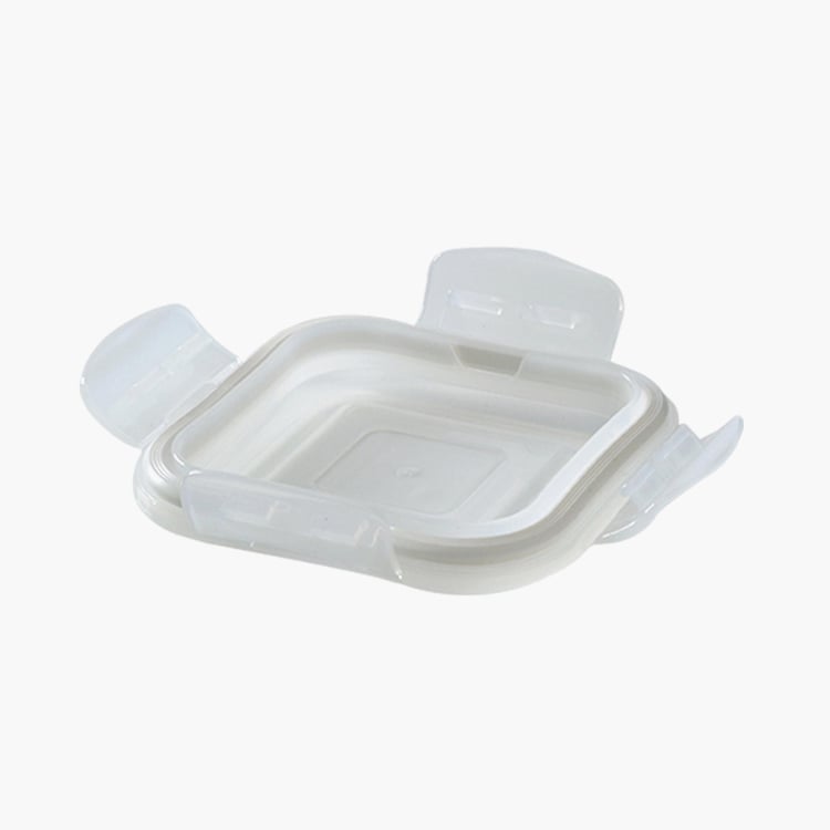 BOROSIL Klip-N-Store Transparent Square Bakeware - 320 ml