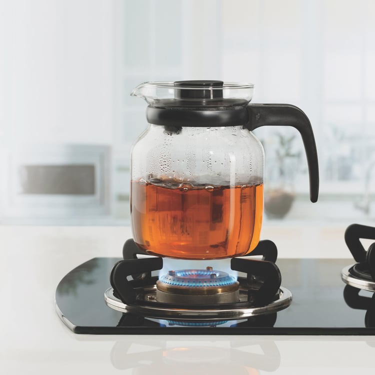 BOROSIL Carafe Glass Kettle With Stainer- 650 ml
