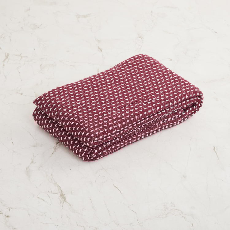 Buy Fiesta Diamond Merun Table Cloth 135 x 130 cm from Home Centre at ...