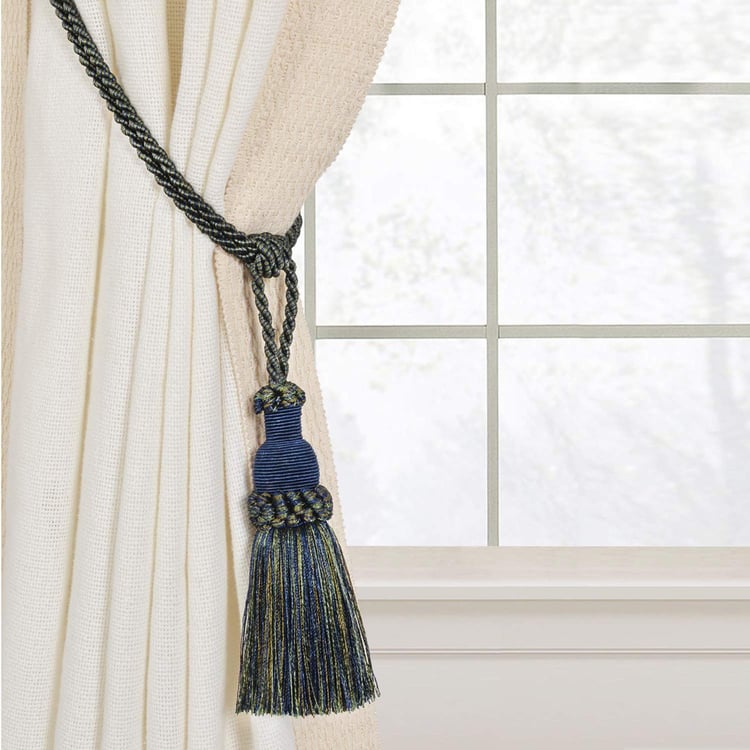 DECO WINDOW  Tassel Tie-Back - Set of 2 - 3 x 11 cm