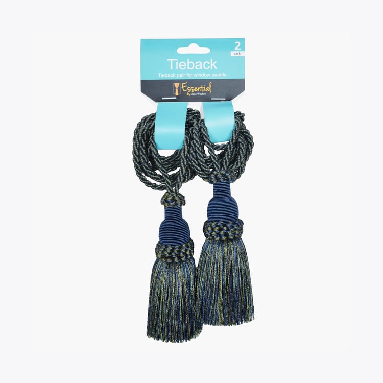 DECO WINDOW  Tassel Tie-Back - Set of 2 - 3 x 11 cm