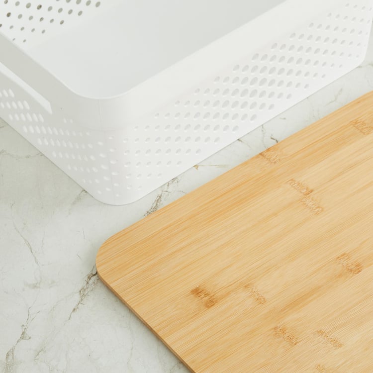 Regan Infinity laundry Basket With Bamboo Lid