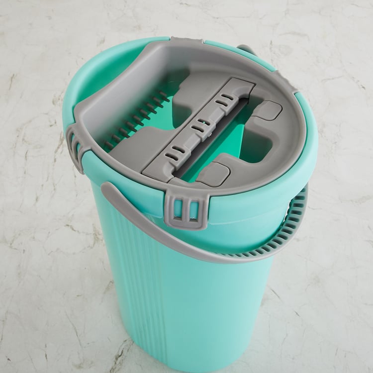 Indus Polypropylene Flat Mop with Bucket