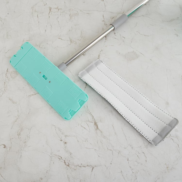 Indus Polypropylene Flat Mop with Bucket