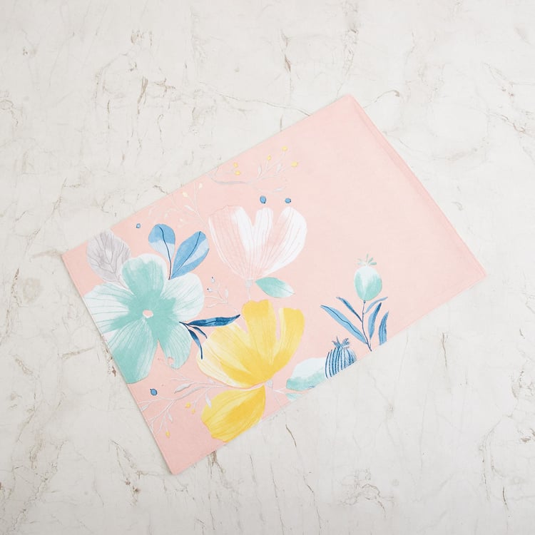 Meadows Blossom Printed Reversible Placemat - 33.5 x 48.5 cm