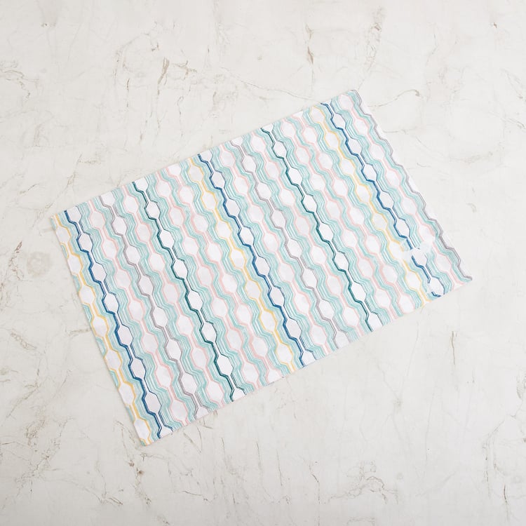 Meadows Blossom Printed Reversible Placemat - 33.5 x 48.5 cm