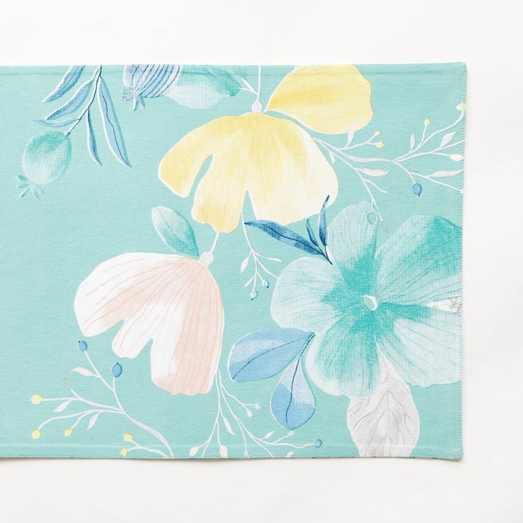 Meadows Printed Reversible Table Runner - 33 x 180 cm