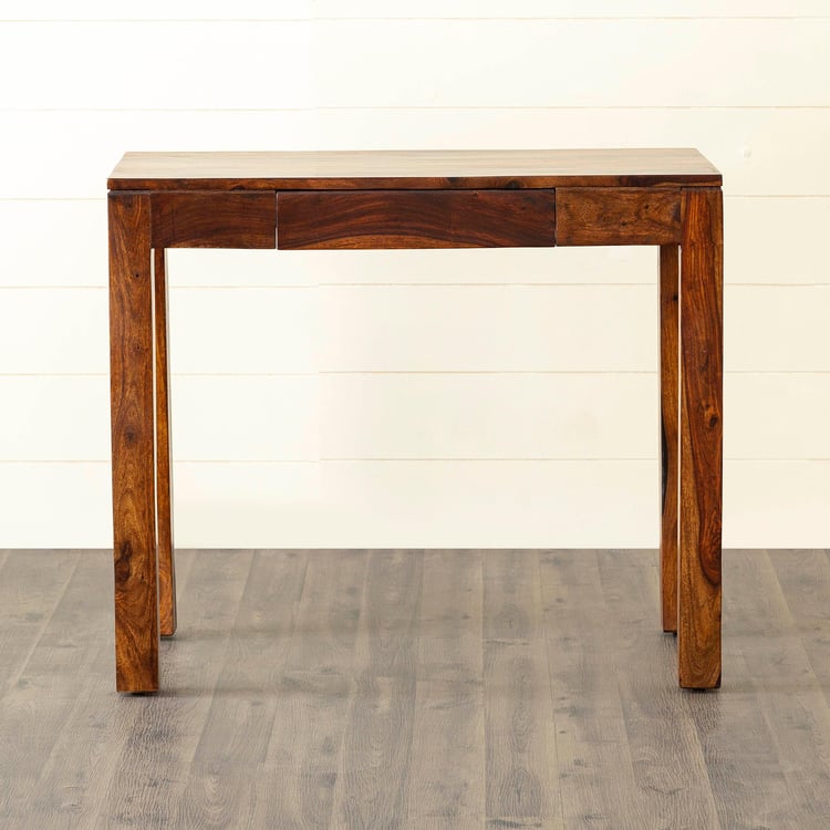 Helios Dude Budget Brown Sheesham Wood Study Table