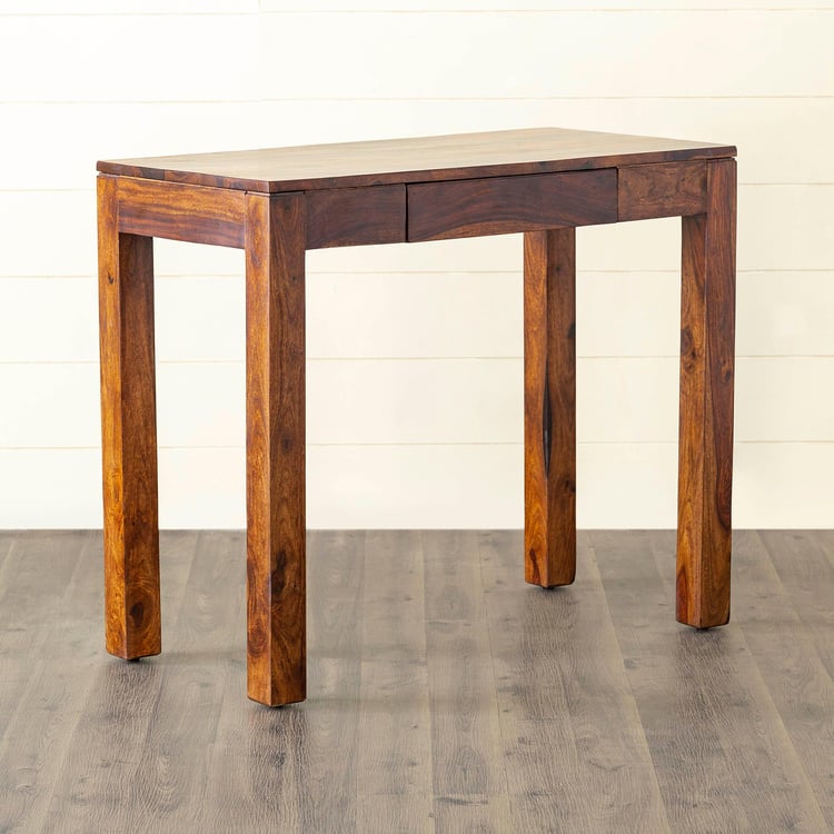 Helios Dude Budget Brown Sheesham Wood Study Table