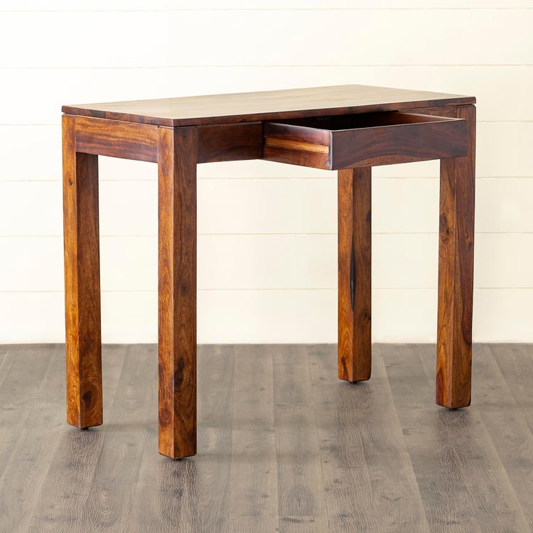 Helios Dude Budget Brown Sheesham Wood Study Table