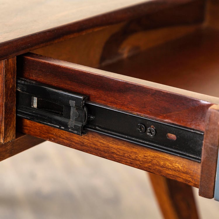 Helios Sandar Brown Sheesham Wood Coffee Table