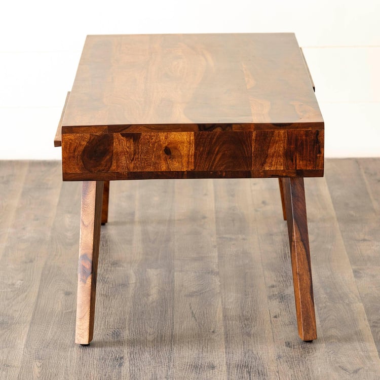 Helios Sandar Brown Sheesham Wood Coffee Table